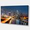 Designart - Philadelphia Skyline at Night - Cityscape Canvas Print
